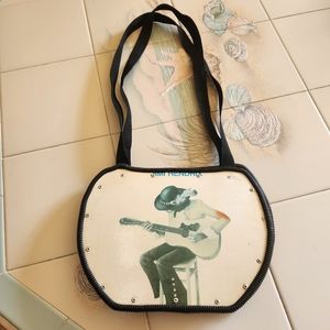 Jimmy Hendrix purse made from a record and record cover